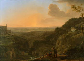 A View of the Roman Campagna from Tivoli
